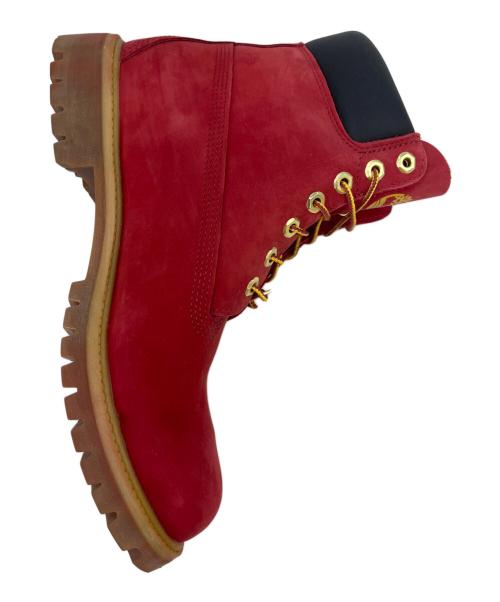 Timberland（ティンバーランド）Timberland (ティンバーランド) Timberland  6インチプレミアムブーツ レッド サイズ:10Wの古着・服飾アイテム