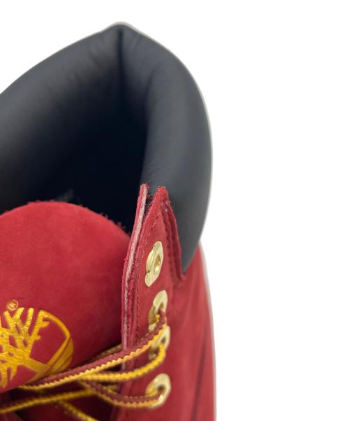 Timberland（ティンバーランド）Timberland (ティンバーランド) Timberland  6インチプレミアムブーツ レッド サイズ:10Wの古着・服飾アイテム