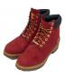 Timberland（ティンバーランド）の古着「Timberland  6インチプレミアムブーツ」｜レッド