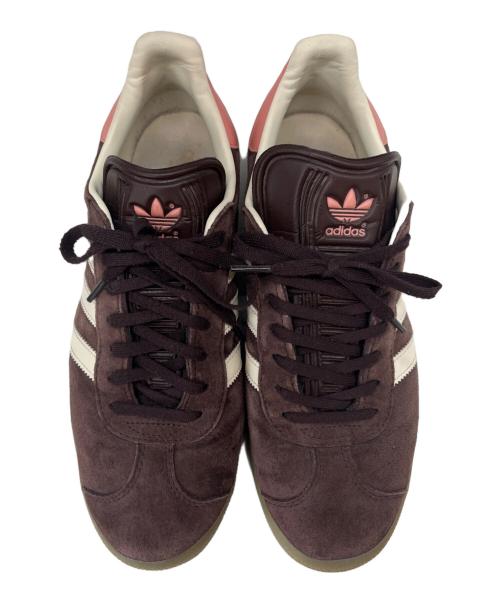adidas（アディダス）adidas (アディダス) adidas  GAZELLE  スニーカー ブラウン×ピンク サイズ:27.5の古着・服飾アイテム