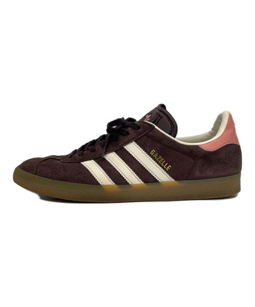 adidas（アディダス）adidas (アディダス) adidas  GAZELLE  スニーカー ブラウン×ピンク サイズ:27.5の古着・服飾アイテム
