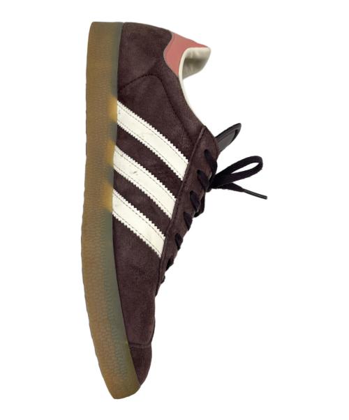 adidas（アディダス）adidas (アディダス) adidas  GAZELLE  スニーカー ブラウン×ピンク サイズ:27.5の古着・服飾アイテム