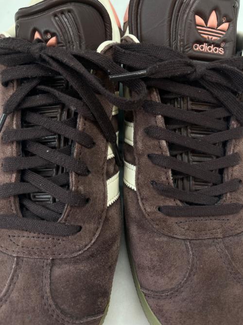adidas（アディダス）adidas (アディダス) adidas  GAZELLE  スニーカー ブラウン×ピンク サイズ:27.5の古着・服飾アイテム