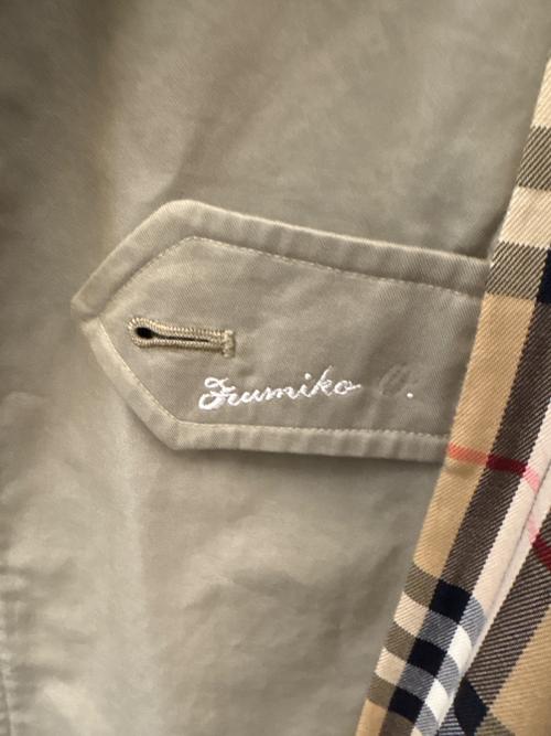 BURBERRY（バーバリー）BURBERRY (バーバリー) BURBERRY　トレンチコート カーキ サイズ:不明の古着・服飾アイテム