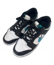 NIKE（ナイキ）の古着「NIKE  Dunk Low "Dusty Cactus"  ローカットスニーカー」｜ホワイト×ブラック×グリーン