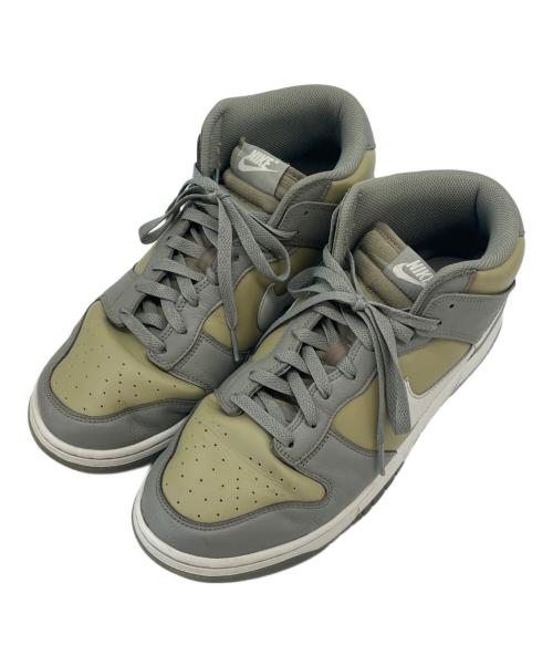 NIKE（ナイキ）NIKE (ナイキ) NIKE  Dunk Mid “Dark Stucco”  ハイカットスニーカー グリーン サイズ:30.0の古着・服飾アイテム