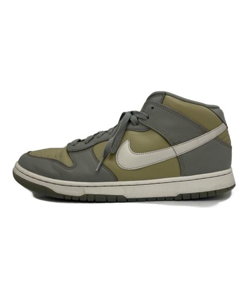 NIKE（ナイキ）NIKE (ナイキ) NIKE  Dunk Mid “Dark Stucco”  ハイカットスニーカー グリーン サイズ:30.0の古着・服飾アイテム