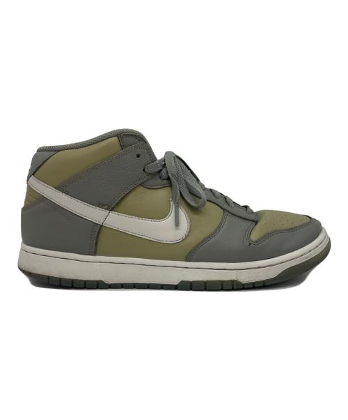 NIKE（ナイキ）NIKE (ナイキ) NIKE  Dunk Mid “Dark Stucco”  ハイカットスニーカー グリーン サイズ:30.0の古着・服飾アイテム