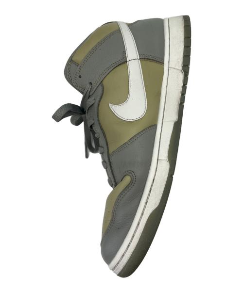 NIKE（ナイキ）NIKE (ナイキ) NIKE  Dunk Mid “Dark Stucco”  ハイカットスニーカー グリーン サイズ:30.0の古着・服飾アイテム