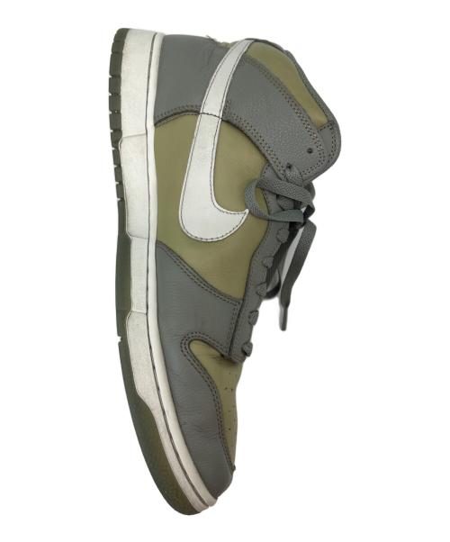NIKE（ナイキ）NIKE (ナイキ) NIKE  Dunk Mid “Dark Stucco”  ハイカットスニーカー グリーン サイズ:30.0の古着・服飾アイテム
