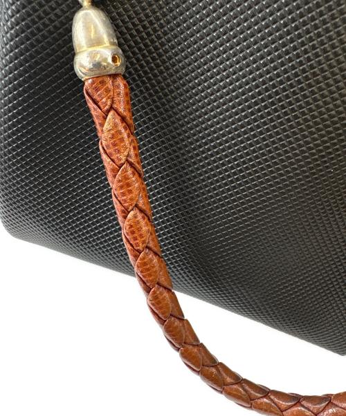 BOTTEGA VENETA（ボッテガベネタ）BOTTEGA VENETA (ボッテガベネタ) BOTTEGA VENETA　マルコポーロ　ミニハンドバッグ ブラックの古着・服飾アイテム