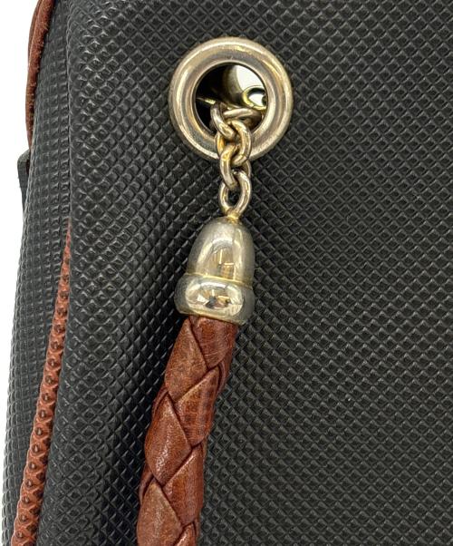 BOTTEGA VENETA（ボッテガベネタ）BOTTEGA VENETA (ボッテガベネタ) BOTTEGA VENETA　マルコポーロ　ミニハンドバッグ ブラックの古着・服飾アイテム