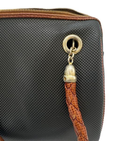 BOTTEGA VENETA（ボッテガベネタ）BOTTEGA VENETA (ボッテガベネタ) BOTTEGA VENETA　マルコポーロ　ミニハンドバッグ ブラックの古着・服飾アイテム