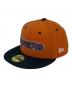 New Era (ニューエラ) SUPREME (シュプリーム) New Era × Supreme  21SS GONZ LOGO  キャップ オレンジ×ブラック サイズ:7 1/2 59.6：6000円