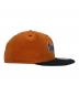 中古・古着 New Era (ニューエラ) SUPREME (シュプリーム) New Era × Supreme  21SS GONZ LOGO  キャップ オレンジ×ブラック サイズ:7 1/2 59.6：6000円