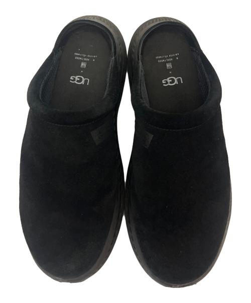 UGG（アグ）UGG (アグ) N.HOOLYWOOD (エヌ ハリウッド) UGG × N.HOOLYWOOD  スリッポン ブラック サイズ:28の古着・服飾アイテム