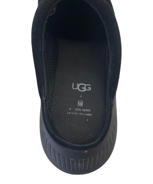 UGG（アグ）UGG (アグ) N.HOOLYWOOD (エヌ ハリウッド) UGG × N.HOOLYWOOD  スリッポン ブラック サイズ:28の古着・服飾アイテム
