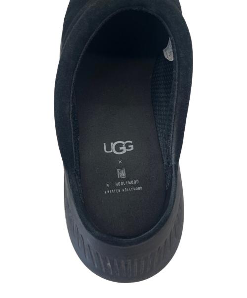 UGG（アグ）UGG (アグ) N.HOOLYWOOD (エヌ ハリウッド) UGG × N.HOOLYWOOD  スリッポン ブラック サイズ:28の古着・服飾アイテム