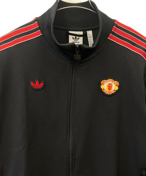 adidas（アディダス）adidas (アディダス) adidas MANCHESTER UNITED  トラックジャケット ブラック サイズ:J 2XLの古着・服飾アイテム