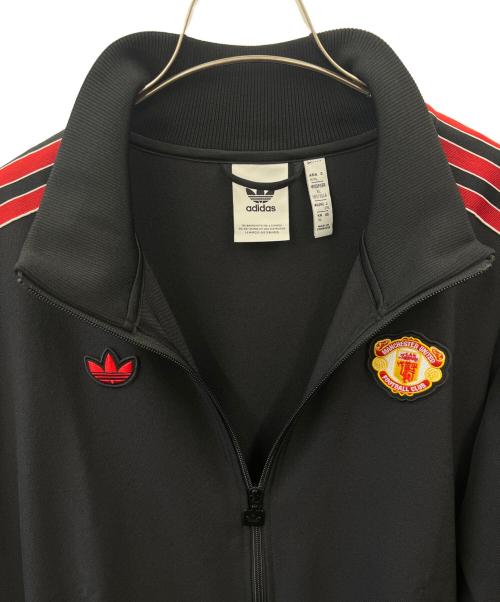 adidas（アディダス）adidas (アディダス) adidas MANCHESTER UNITED  トラックジャケット ブラック サイズ:J 2XLの古着・服飾アイテム