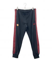 adidas（アディダス）の古着「adidas MANCHESUTER UNITED トラックパンツ」｜ブラック
