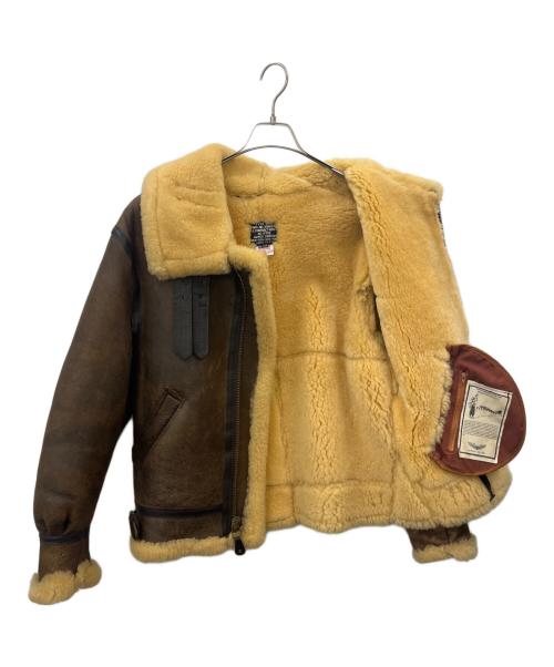 AVIREX（アヴィレックス）AVIREX (アヴィレックス) AVIREX 　B-3フライトジャケット ブラウン サイズ:38の古着・服飾アイテム