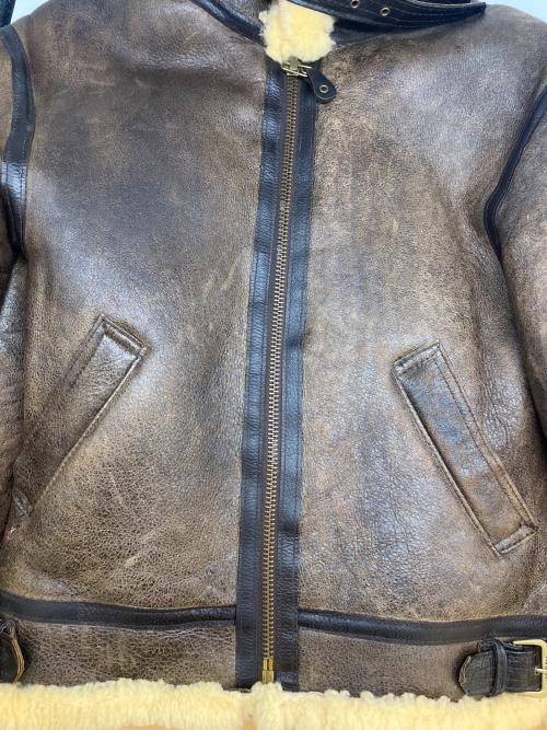 AVIREX（アヴィレックス）AVIREX (アヴィレックス) AVIREX 　B-3フライトジャケット ブラウン サイズ:38の古着・服飾アイテム