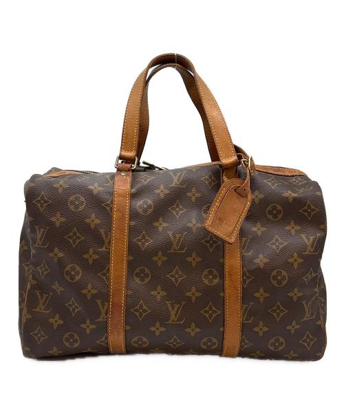 LOUIS VUITTON（ルイ ヴィトン）LOUIS VUITTON (ルイ ヴィトン) LOUIS VUITTON　サック・スープル35　モノグラム柄　ミニボストンバッグ ブラウンの古着・服飾アイテム