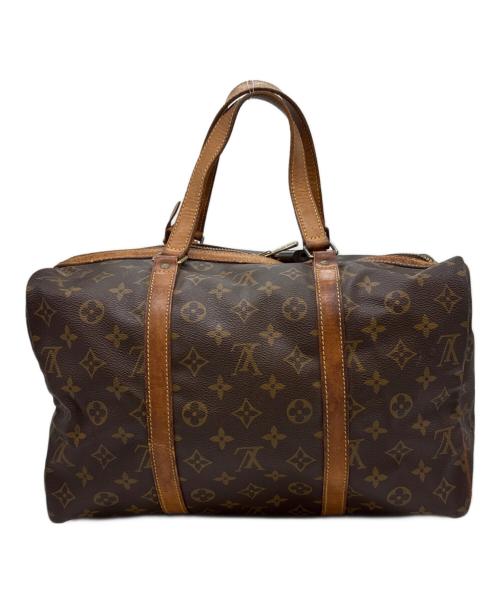 LOUIS VUITTON（ルイ ヴィトン）LOUIS VUITTON (ルイ ヴィトン) LOUIS VUITTON　サック・スープル35　モノグラム柄　ミニボストンバッグ ブラウンの古着・服飾アイテム