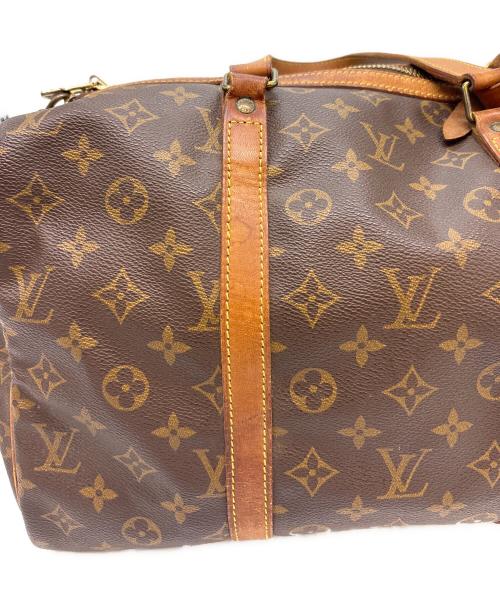 LOUIS VUITTON（ルイ ヴィトン）LOUIS VUITTON (ルイ ヴィトン) LOUIS VUITTON　サック・スープル35　モノグラム柄　ミニボストンバッグ ブラウンの古着・服飾アイテム