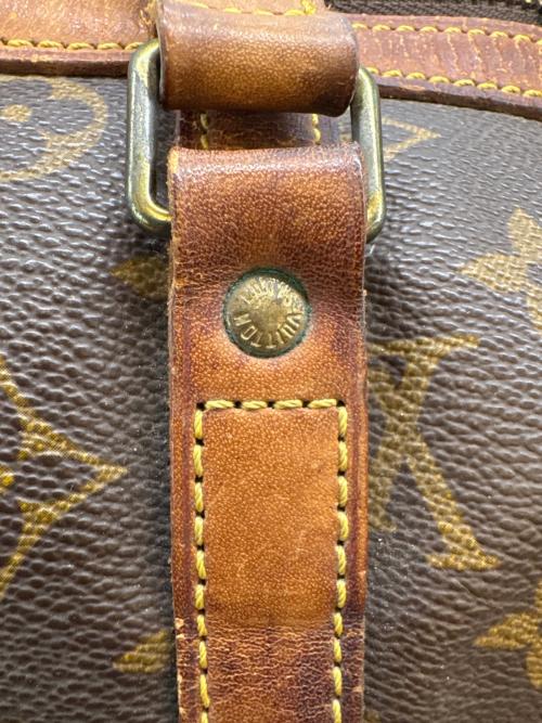 LOUIS VUITTON（ルイ ヴィトン）LOUIS VUITTON (ルイ ヴィトン) LOUIS VUITTON　サック・スープル35　モノグラム柄　ミニボストンバッグ ブラウンの古着・服飾アイテム