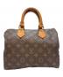 LOUIS VUITTON（ルイ ヴィトン）の古着「LOUIS VUITTON　モノグラム　スピーディ25　ハンドバッグ」｜ブラウン