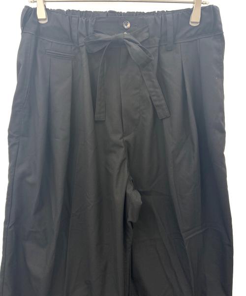 sillage（シアージ）Sillage (シアージ) Sillage　ワイドパンツ ブラック サイズ:FREEの古着・服飾アイテム