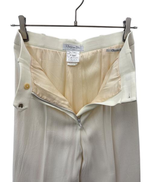 Christian Dior（クリスチャン ディオール）Christian Dior (クリスチャン ディオール) Christian Dior　スラックス ホワイト サイズ:USA10の古着・服飾アイテム