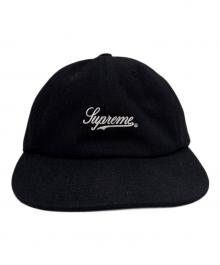 SUPREME（シュプリーム）の古着「Supreme　Script Logo 6-Panel Black　キャップ」｜ブラック