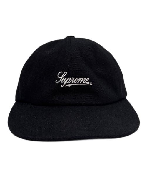 SUPREME（シュプリーム）SUPREME (シュプリーム) Supreme　Script Logo 6-Panel Black　キャップ ブラック サイズ:記載なしの古着・服飾アイテム