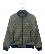 FRED PERRYフレッドペリー）の古着「FRED PERRY　リバーシブルジャケット」｜カーキ