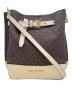 MICHAEL KORS（マイケルコース）の古着「MICHAEL KORS　ショルダーバッグ」｜ブラウン×ベージュ