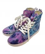Dr.Martensドクターマーチン）の古着「Dr.Martens　キャンバススニーカー」｜インディゴ×パープル