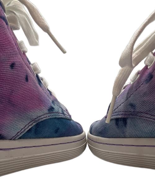Dr.Martens（ドクターマーチン）Dr.Martens (ドクターマーチン) Dr.Martens　キャンバススニーカー インディゴ×パープル サイズ:UK4 EU37の古着・服飾アイテム