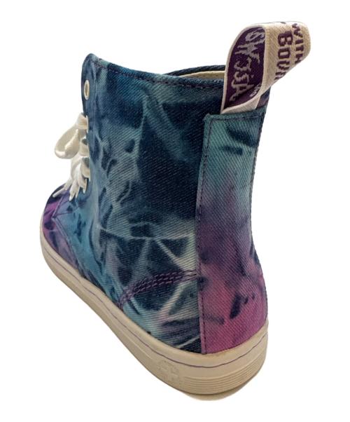 Dr.Martens（ドクターマーチン）Dr.Martens (ドクターマーチン) Dr.Martens　キャンバススニーカー インディゴ×パープル サイズ:UK4 EU37の古着・服飾アイテム