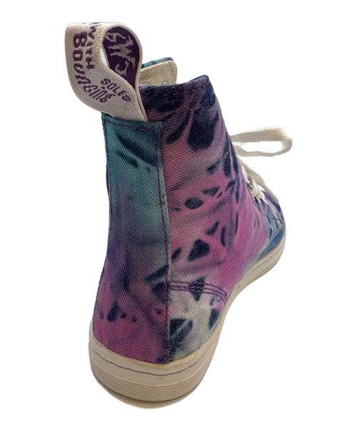 Dr.Martens（ドクターマーチン）Dr.Martens (ドクターマーチン) Dr.Martens　キャンバススニーカー インディゴ×パープル サイズ:UK4 EU37の古着・服飾アイテム