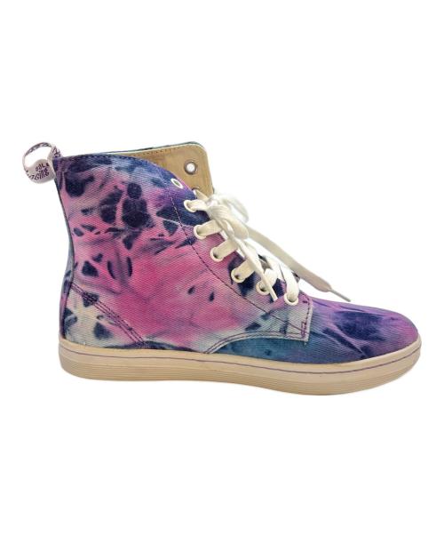 Dr.Martens（ドクターマーチン）Dr.Martens (ドクターマーチン) Dr.Martens　キャンバススニーカー インディゴ×パープル サイズ:UK4 EU37の古着・服飾アイテム