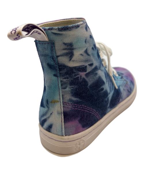 Dr.Martens（ドクターマーチン）Dr.Martens (ドクターマーチン) Dr.Martens　キャンバススニーカー インディゴ×パープル サイズ:UK4 EU37の古着・服飾アイテム