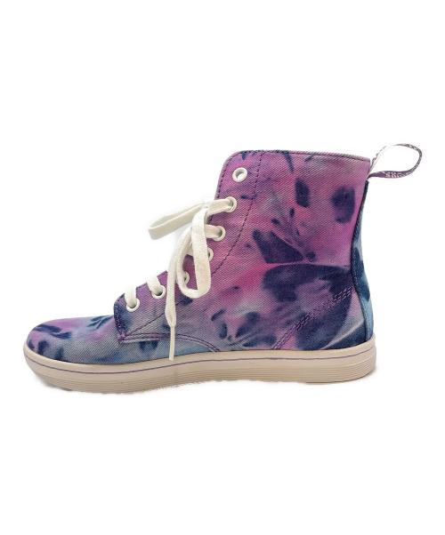 Dr.Martens（ドクターマーチン）Dr.Martens (ドクターマーチン) Dr.Martens　キャンバススニーカー インディゴ×パープル サイズ:UK4 EU37の古着・服飾アイテム