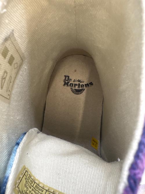 Dr.Martens（ドクターマーチン）Dr.Martens (ドクターマーチン) Dr.Martens　キャンバススニーカー インディゴ×パープル サイズ:UK4 EU37の古着・服飾アイテム