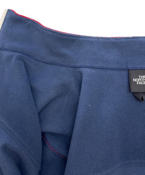 THE NORTH FACE（ザ ノース フェイス）THE NORTH FACE (ザ ノース フェイス) THE NORTH FACE　マウンテンバーサマイクロジャケット　フリースジャケット ネイビー×レッド サイズ:Lの古着・服飾アイテム