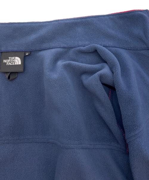 THE NORTH FACE（ザ ノース フェイス）THE NORTH FACE (ザ ノース フェイス) THE NORTH FACE　マウンテンバーサマイクロジャケット　フリースジャケット ネイビー×レッド サイズ:Lの古着・服飾アイテム