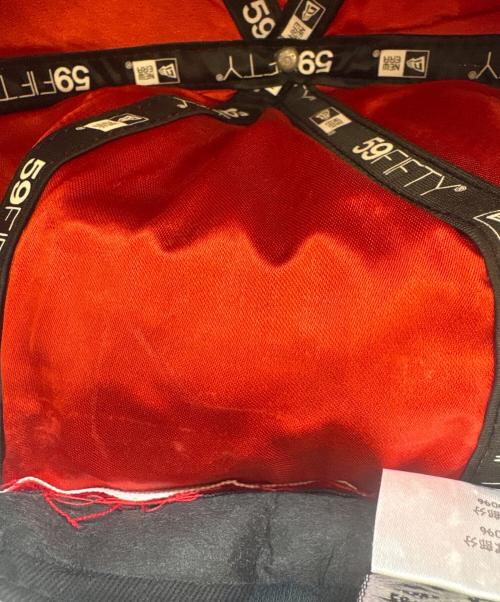 New Era（ニューエラ）New Era (ニューエラ) New Era　スパイクリー 59FIFTY　ヤンキース　キャップ レッド サイズ:57.7cmの古着・服飾アイテム
