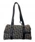 Christian Dior (クリスチャン ディオール) Christian Dior　トロッター　セミショルダーバッグ グレー×ブラック：150000円
